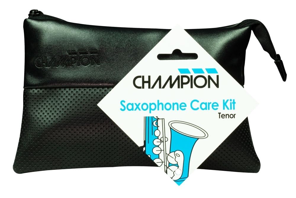 Champion Music Tenor Saxophone Care Kit. Cleaning and Maintenance Pack Complete with Valve Oil, Slide Grease - Image 2