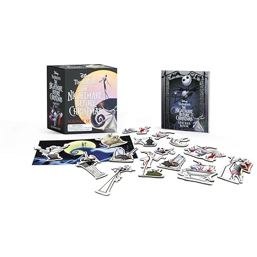 Disney Tim Burton’s The Nightmare Before Christmas Magnet Set (RP Minis)