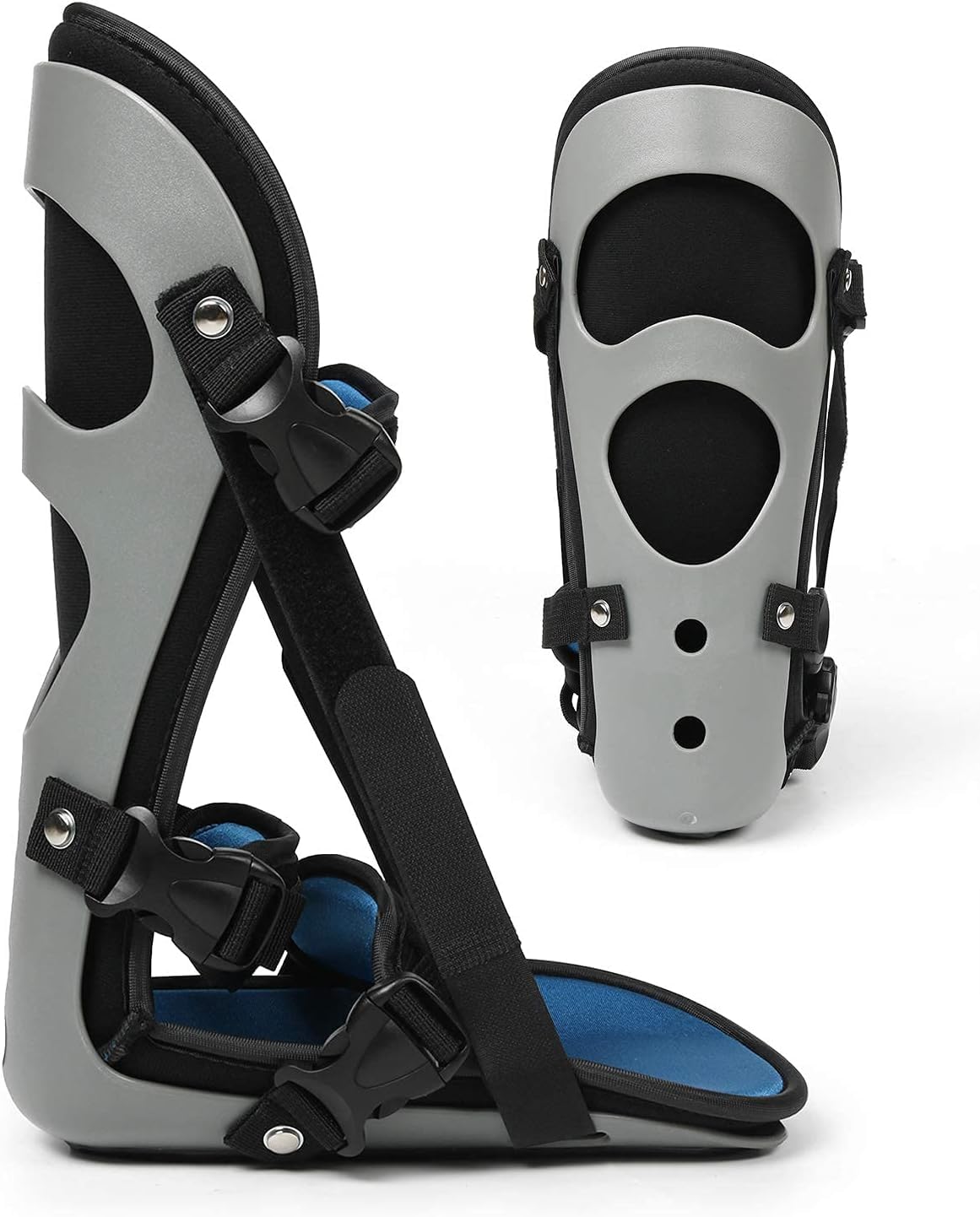 Fascitis plantar Férula Soporte para Pie Bota Tendinitis Brace para Fascia Tendón y pantorrilla Estiramiento Talón Hueso M
