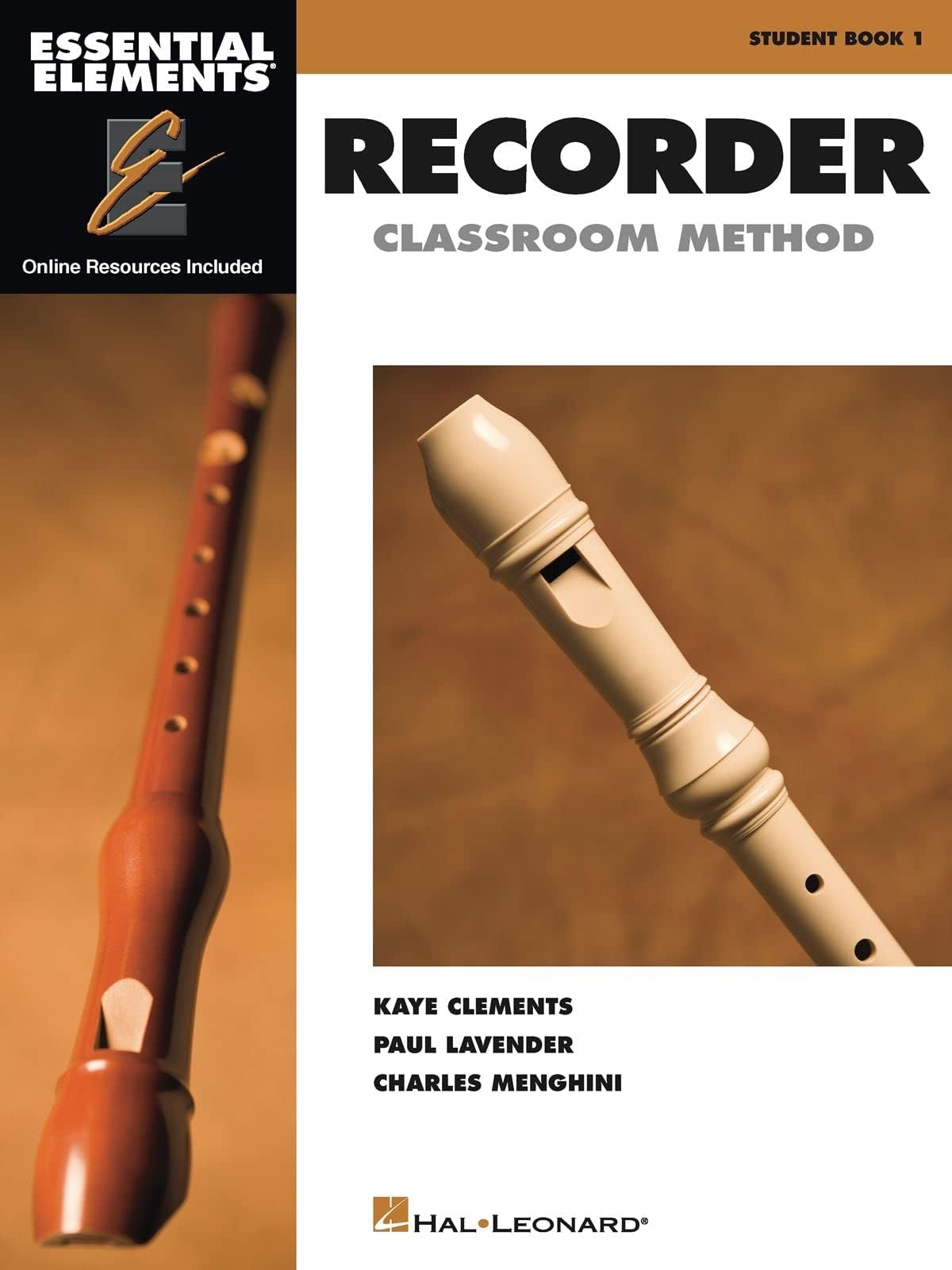 Essential Elements for Recorder Classroom Method โ Student Book 1 | 130 Songs Sheet Music with Online Audio and Video | Recorder Songbook | Hal Leonard Beginner Instruction