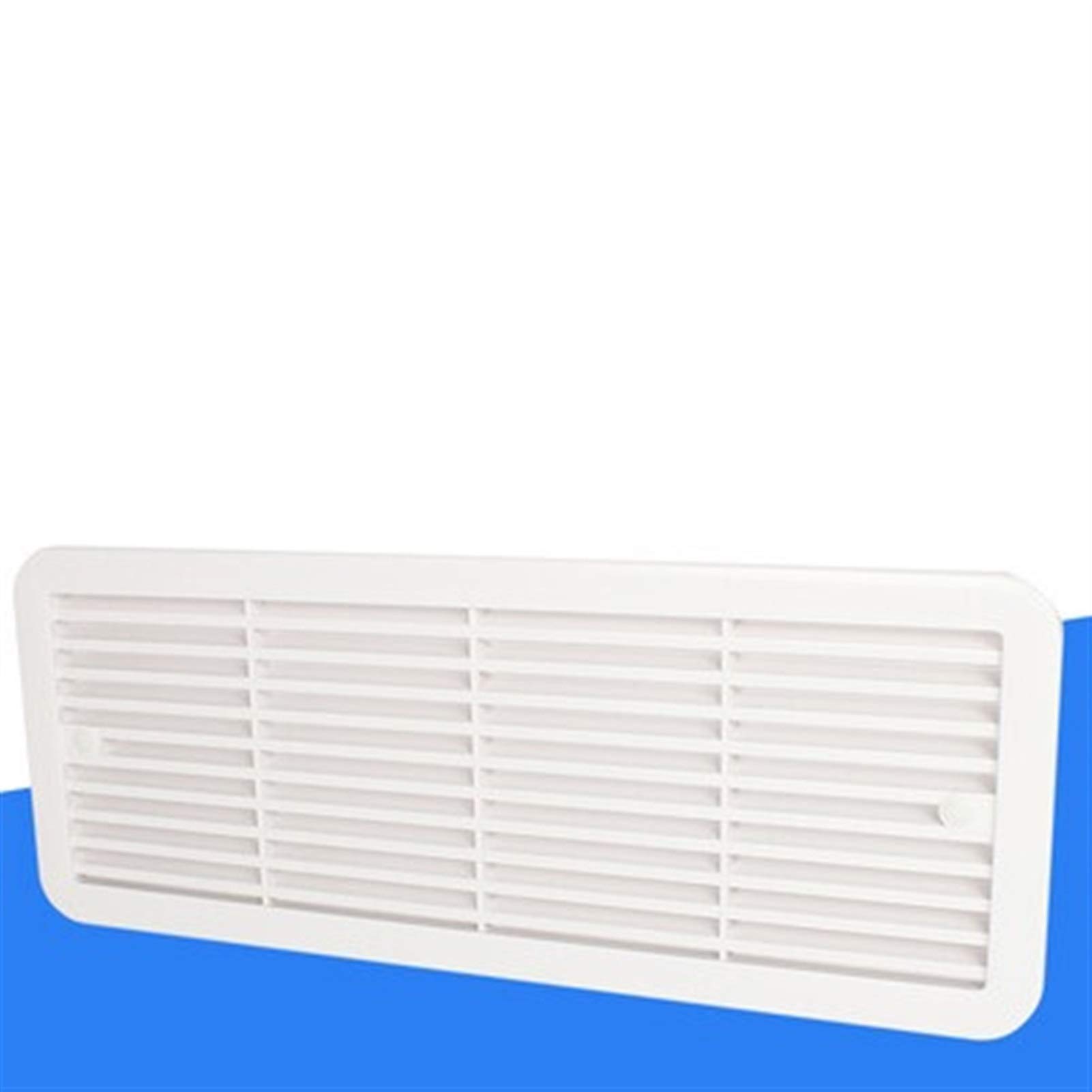 Dhetye Cover Without Fan Ventilation Grille Air Vents Grille,Ventilation Opening Grille, Two Way Flow Air In And Out Fan, Rv Side Ventilation(Cover Without Fan)