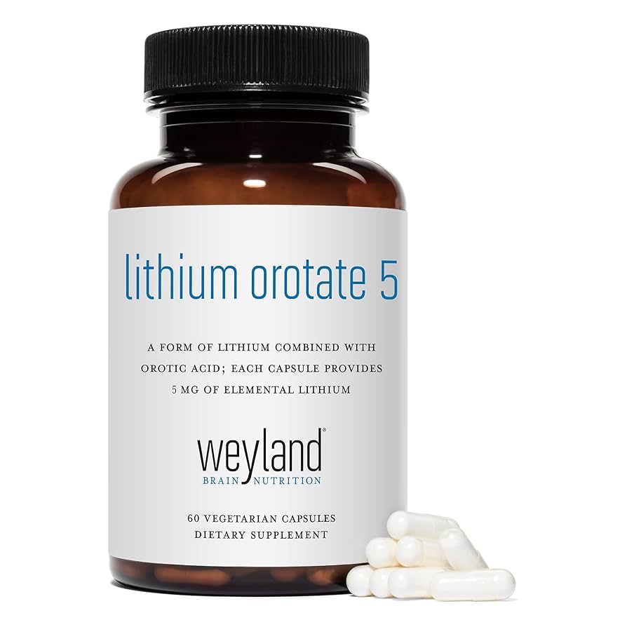 新品未開封　KAL Lithium Orotate 5mg 5本リチウム Amazon.com: KAL Lithium Orotate 5 milligrams | Low Serving