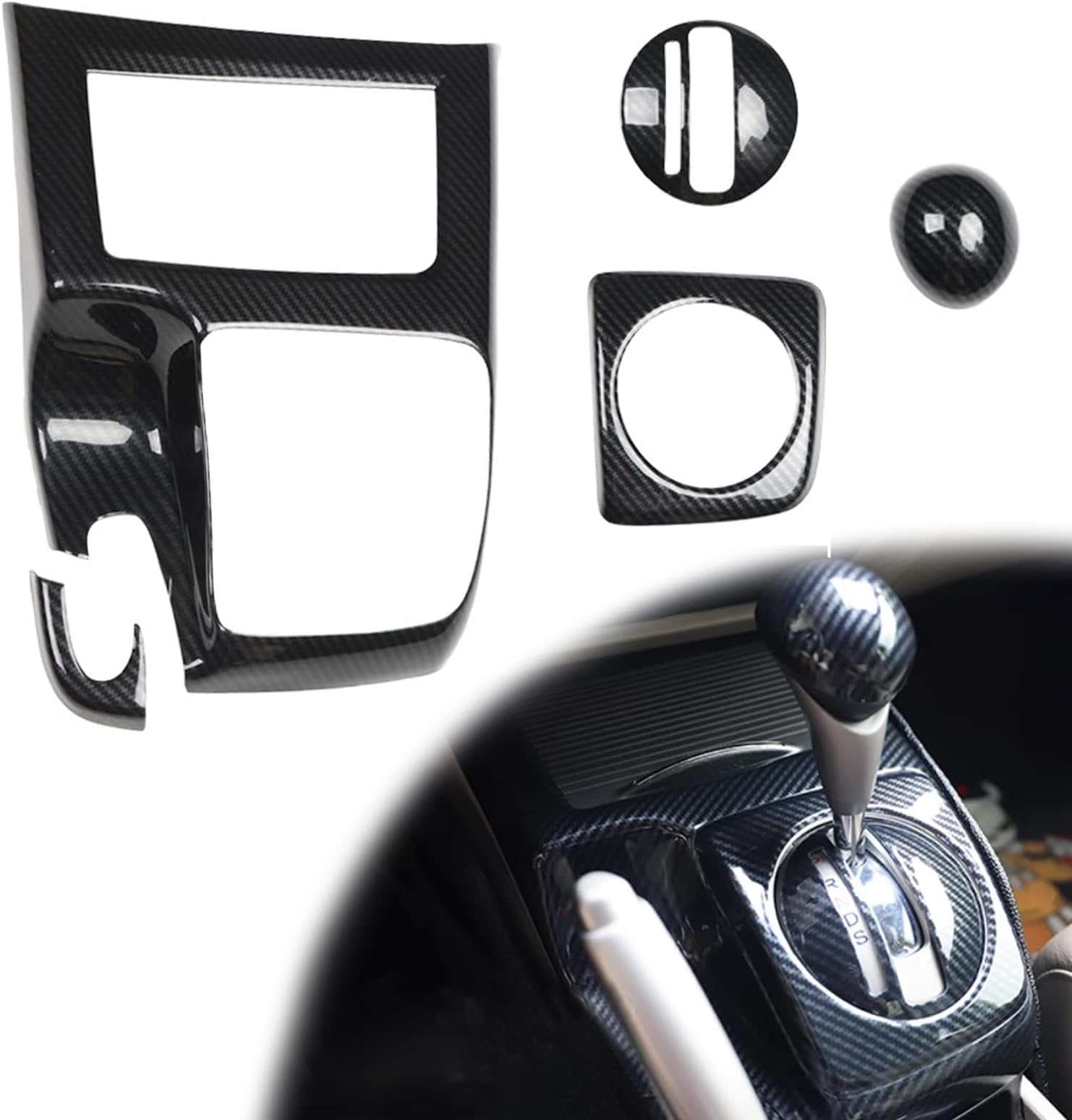 Hardingsun For HONDA CIVIC FD 2006-2011 carbon fiber pattern car
