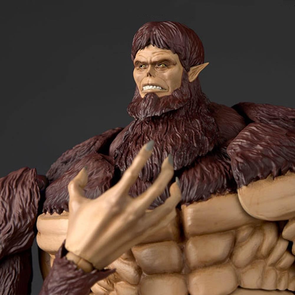 Zeke Jaeger Actionfigur Bewegliche Gelenke Anime Figuren Statue | Eren Jaeger Levi Sammelfigur, austauschbar, Titan, 17,5 cm