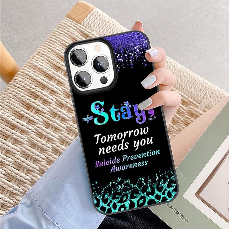 Miniatura 4 de Stay Tomorrow Needs You - Funda para iPhone 16, 15, 14, 13, 12, 11 Pro Max, Galaxy S25, S24, S23, S22, S21, FE Plus, Ultra A16, A15, A14, A54, A53,
