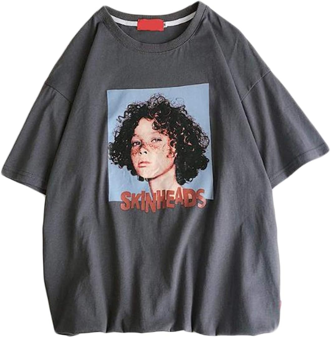 ジャンーウェ Tシャツ メンズ レディース 半袖 カットソー プリント 人物 カップル アメカジ クルーネック ファッション ダンス 日本最大のブランド 春夏 衣装 ストリート系