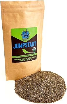 Harrisons Bird Foods Jumpstart Grey Millet, an Enrichment Food for Pet Birds, Certified Organic Non-GMO, Daily Feed 16oz/ 454g