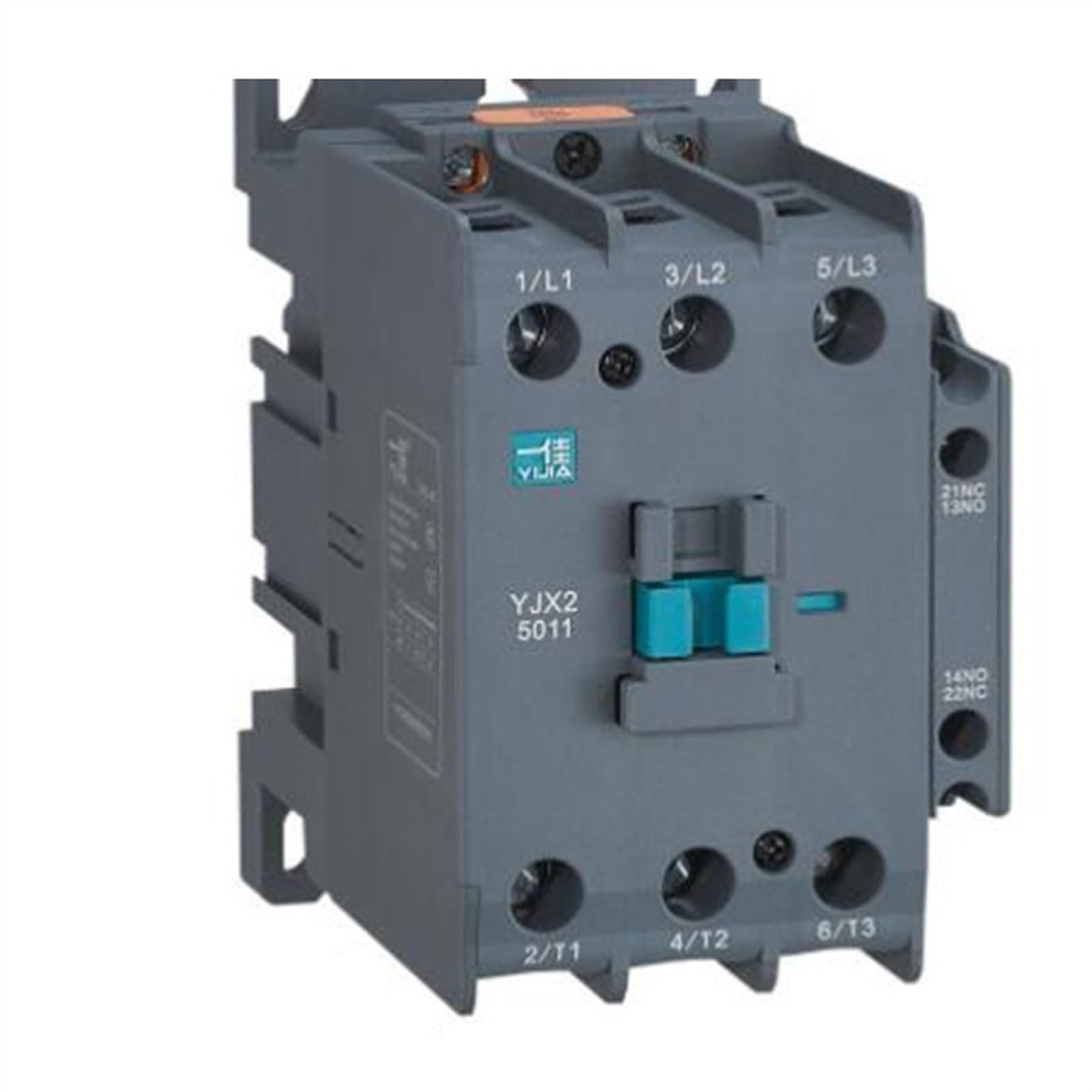 Contacteur CA YJX2-5011 50A triphasé 3 pôles 1NO 1NC bobine AC 220V