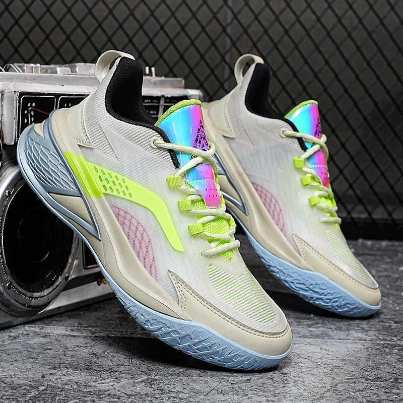 Zapatillas de baloncesto para hombre cómodas y resistentes al desgaste 3