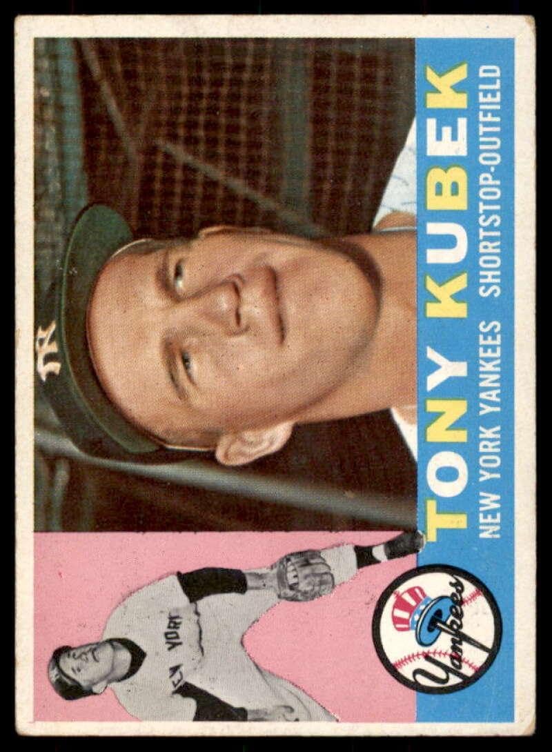 Tony Kubek Card 1960 Topps #83 - Slabbed Baseball Cards