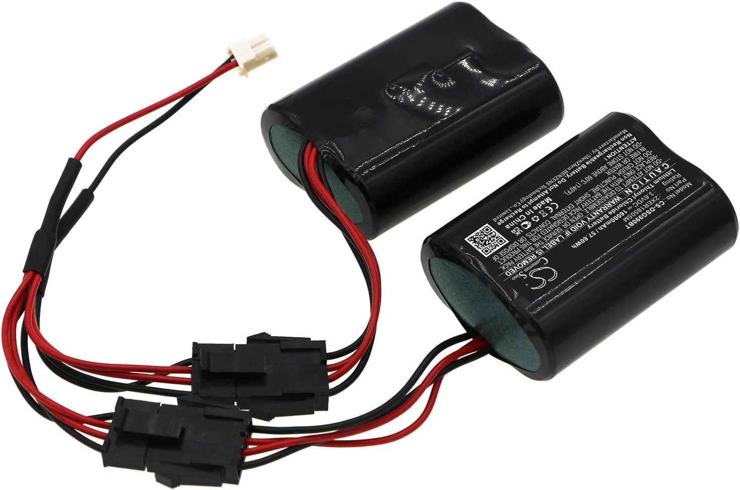 Cameron Sino Battery for DSC Burg Siren, PG9901, Siren PG9901, Siren PG9911, Siren Res Fire PN:DSC 2XER18505M 16000mAh / 57.60Wh