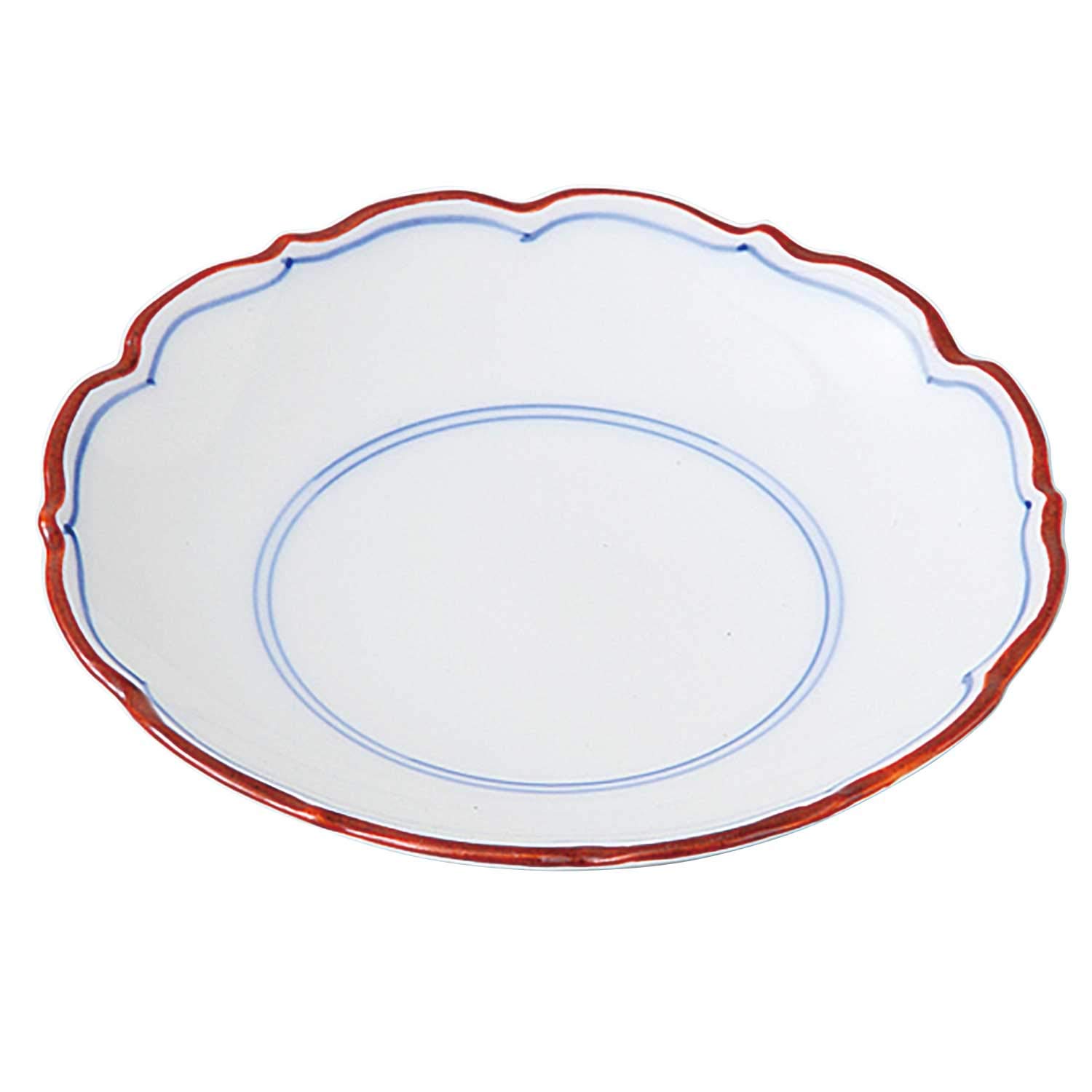 Amazon｜波佐見焼 洸琳窯 桔梗渕3寸皿 約10cm 見込筋 390166｜小皿