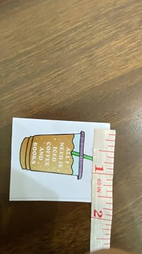 Miniatura 5 de All I Need is Iced Coffee and Spicy Books Sticker, calcomanías de libros, amante de los libros, I'm with Banned, Smutty. Calcomanía para computadora