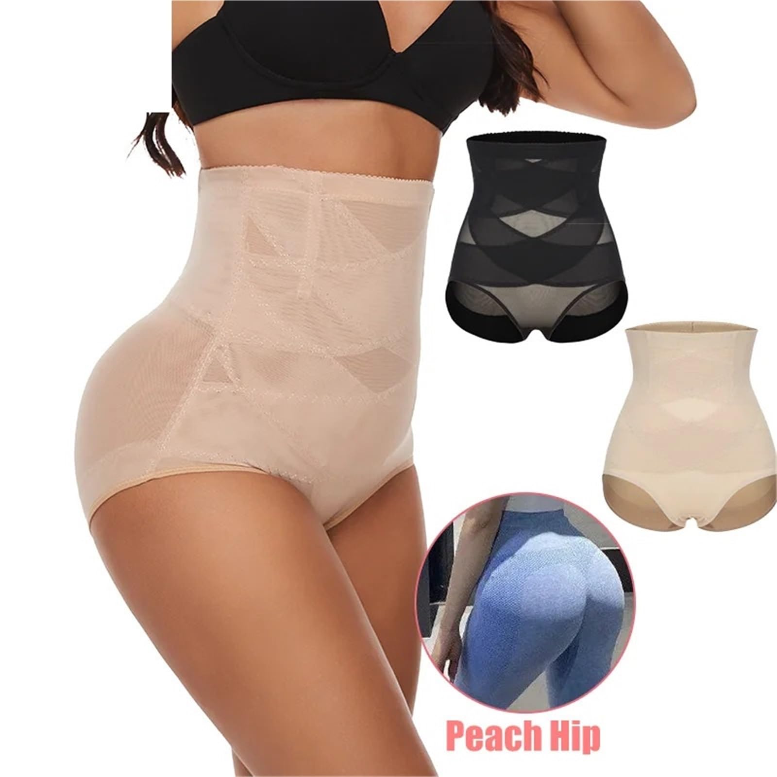 Guaina Contenitiva Donna Guaina Modellante a Vita Alta da Donna, Contenitiva, Modellante, a Rete Incrociata, Contenitiva, Modellante ...