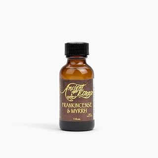 Ancient Essence Frankincense and Myrrh Mix Essential Oil Dropper Aromatherapy for Body Aches Tired Muscles Stiffness Stress Relief & Skin (1 Fl OZ)