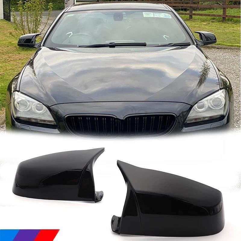 Coques rétroviseurs extérieurs E60 F10 E63 F01 accessoires auto look carbone - 4