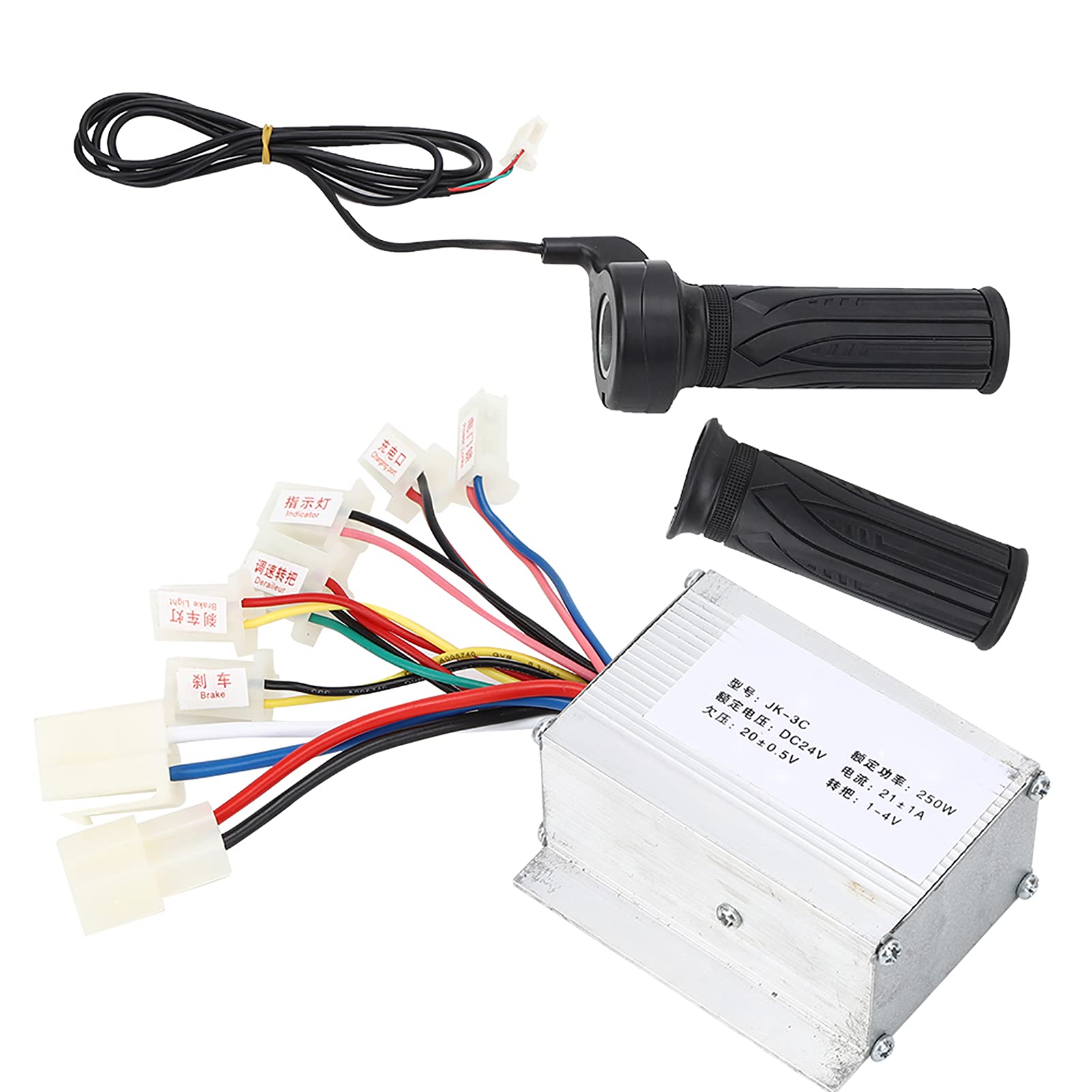 VGEBY Uniwersalny kontroler do roweru elektrycznego z uchwytem 24 V 250 W calowy zestaw kontrolera