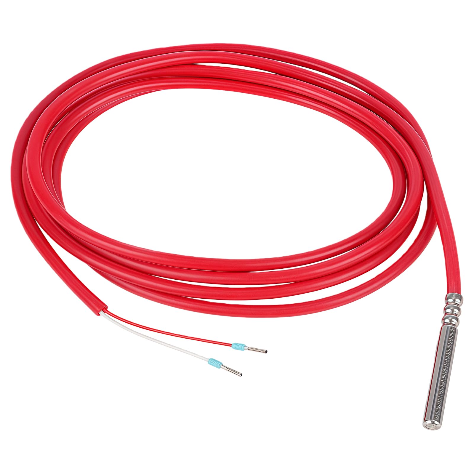 Sxrq Accuracy 0.1 Pt100 Industrial Sensors Waterproof Silicone Coated Cable Temperature Probe For Manufacturing Facility Applications