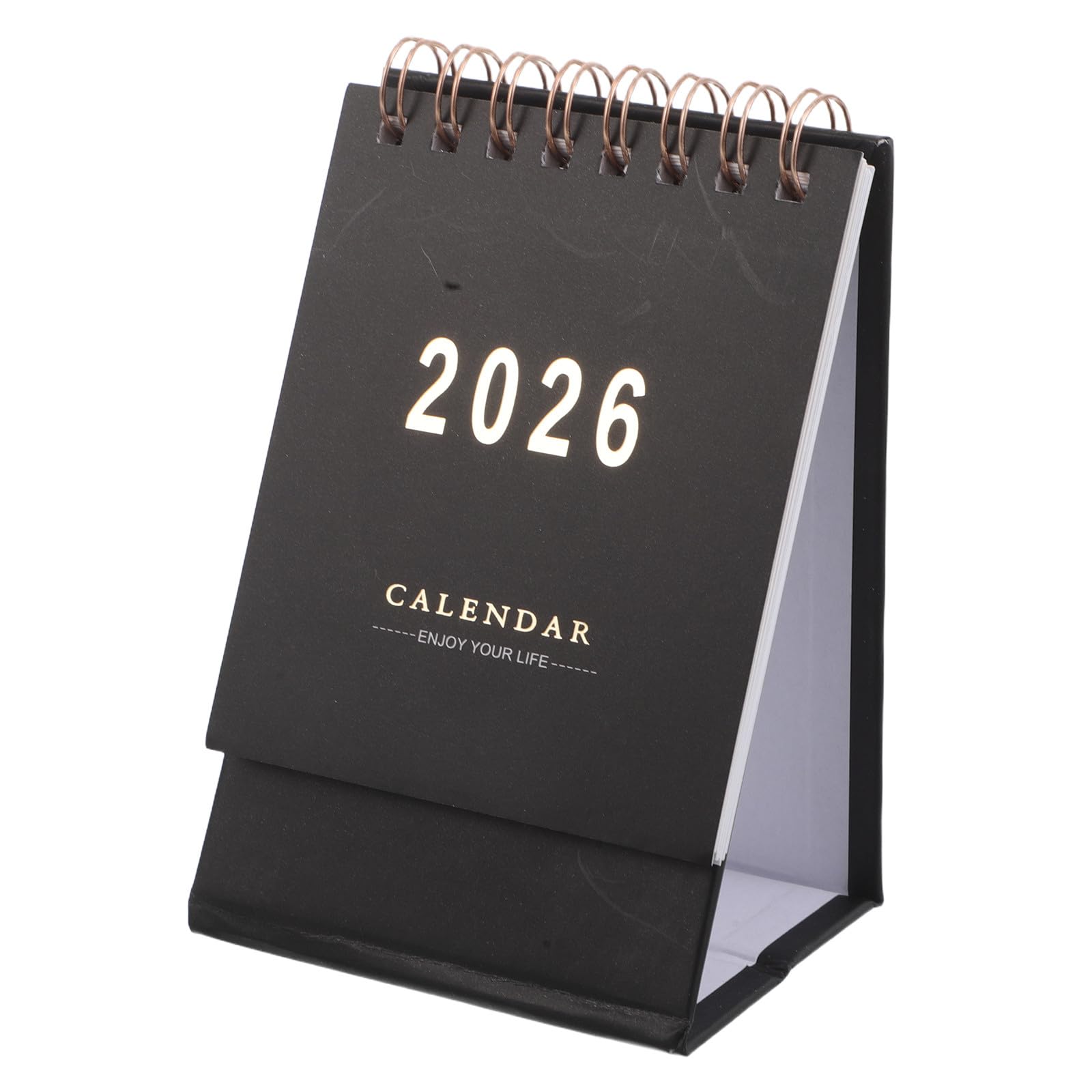 Operitacx 2026 Mini Desk Calendar: Standing Flip Monthly Planner for Daily Use, Compact Table Calendar for Home And Office Decor