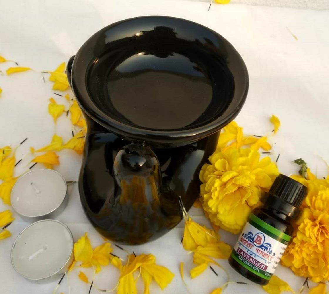 Buy BHARAT SOURCE Ceramic Clay Candle Operated Diffuser for