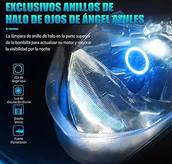 Amazon | スーパーブライト H4 LED バイク ヘッドライト