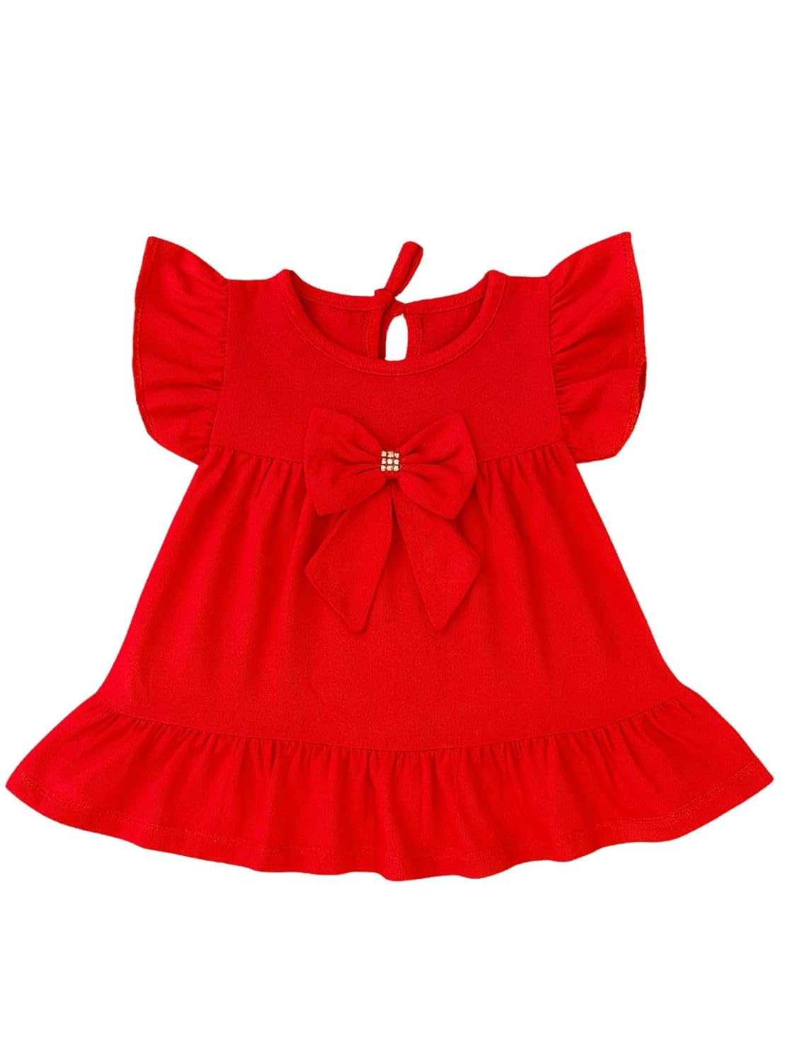 Vestido de Bebê com Babado Mavie