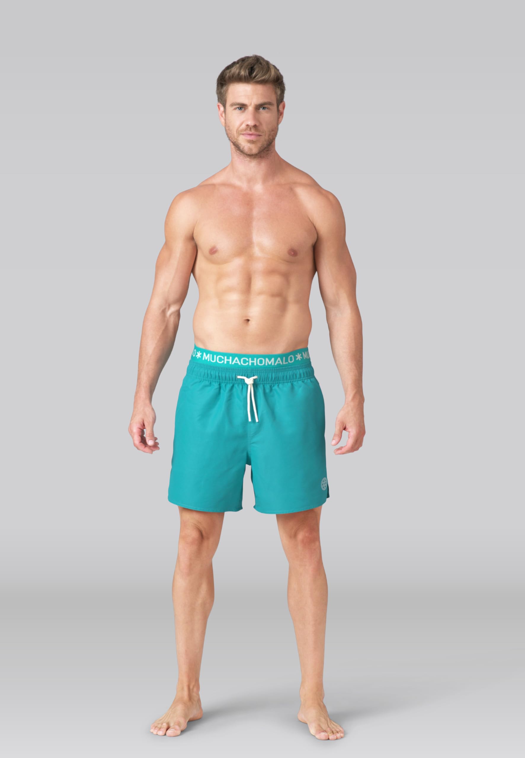 Muchachomalo Uomo Costume da Bagno con Boxer Abbinato, Asciugatura Rapida