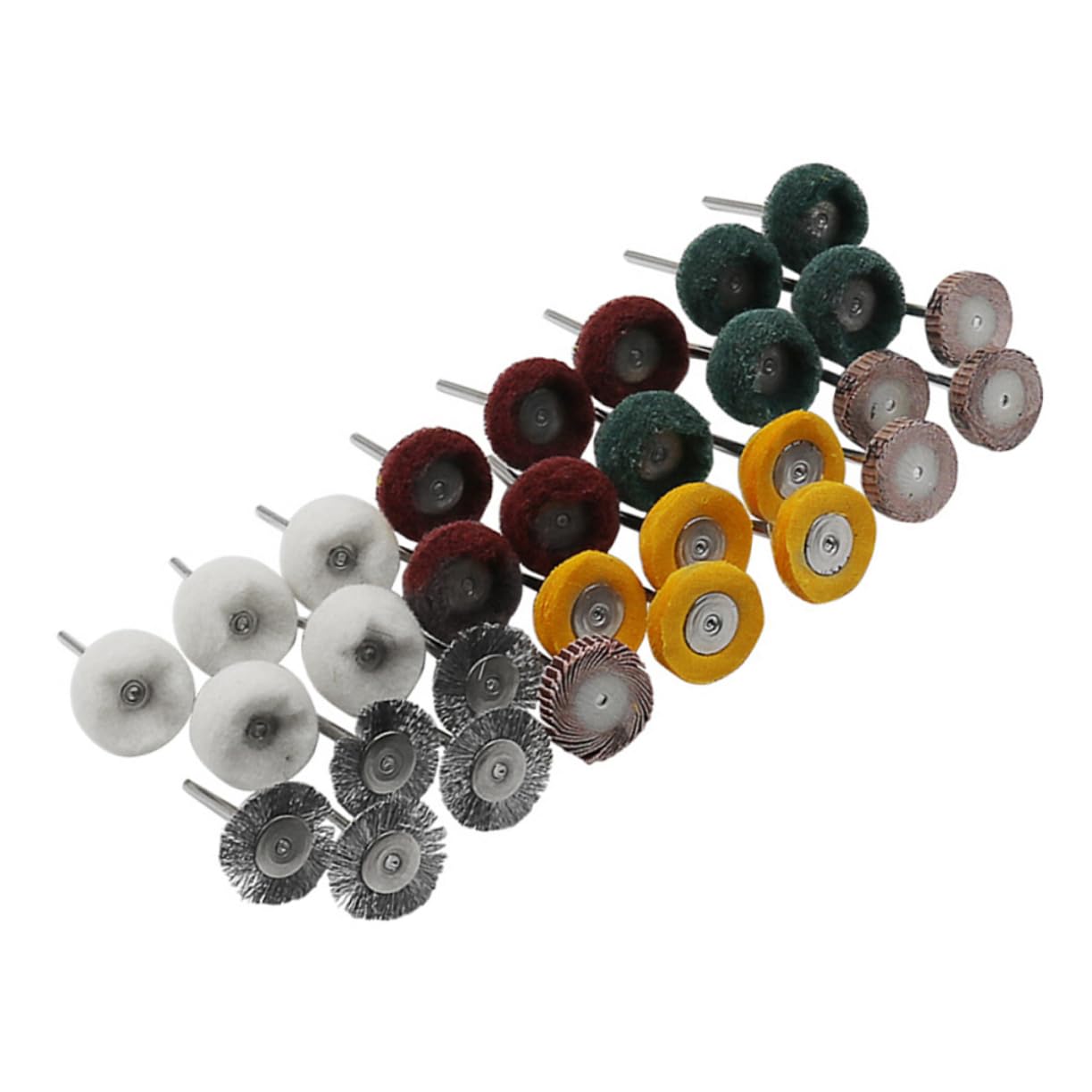 Cepillos de rueda de alambre para quitar el óxido rebelde y las rebabas cortantes en metal