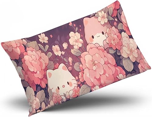 Miniatura 2 de Lindas fundas de almohada japonesas de calle, fundas de almohada de tienda de comida callejera japonesa pastel, fundas de almohada decorativas con