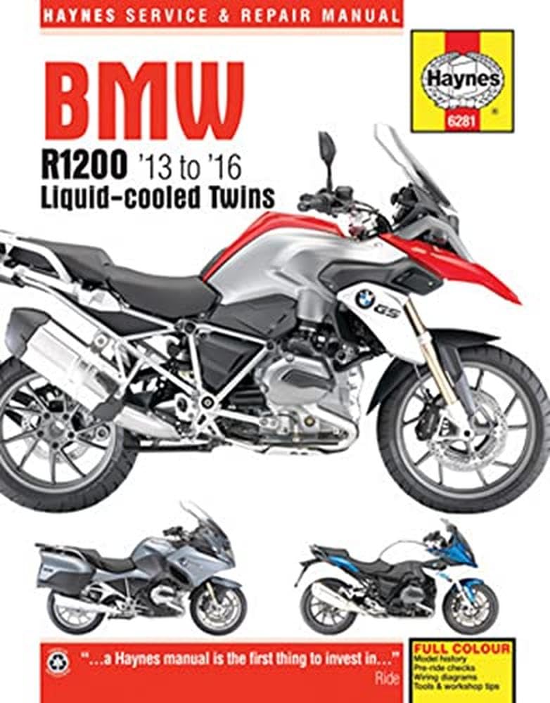 BMW R1200 dohc liquid-cooled Twins (13 - 16) Haynes Repair Manual (Paperback) - Image 3