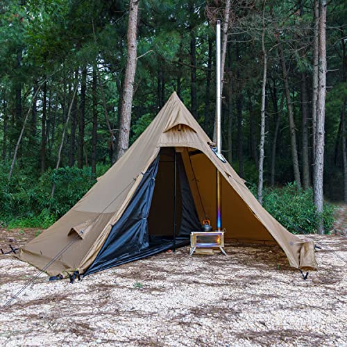 Carpa FIREHIKING para camping con estufa de titanio 2-4 personas miniatura 7