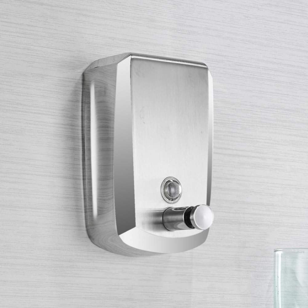 YHSGY Lotion&Soapdispensers Liquid Soap Dispensers 500Ml Wall Mount Dispenser For Soap Modern Bathroom Shower Lotion Shampoo Liquid Soap Dispenser