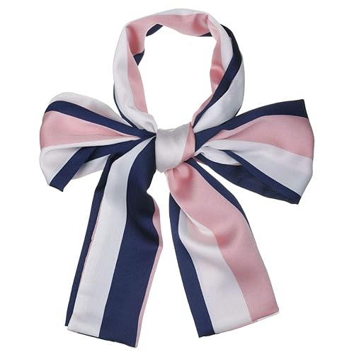 Allegra K Women Polka Dot Stripe Chain Print Long Skinny