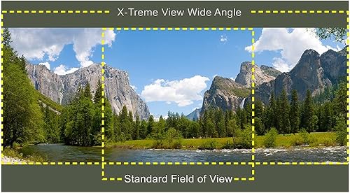 Miniatura 7 de BARSKA AB13380 X-Treme View - Binoculares ultra gran angular de 10 x 50 para adultos y niños, observación de aves, caza, deportes, etc