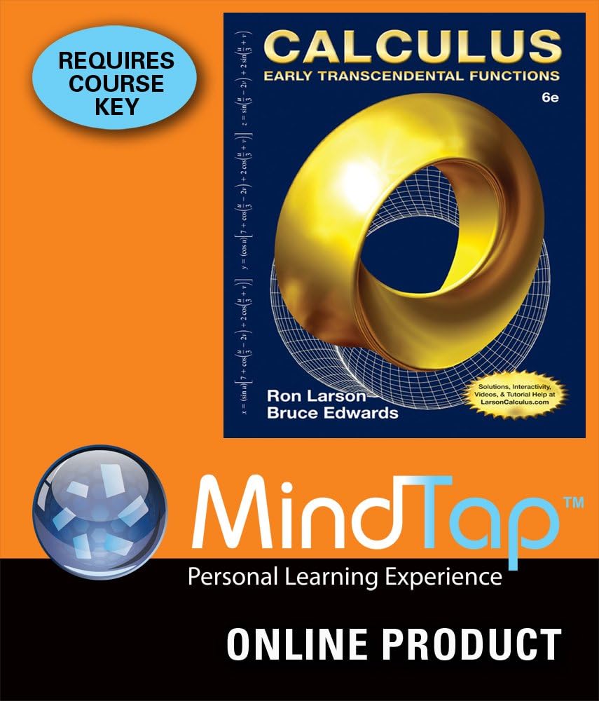 Amazon.com: MindTap Math for for Larson/Edwards' Calculus: Early ...