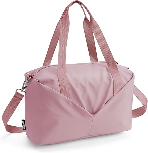 Ceneda Small Gym Bag for Women, 12 inch Mini Gym Bag with Wet Pocket, Lightweigh