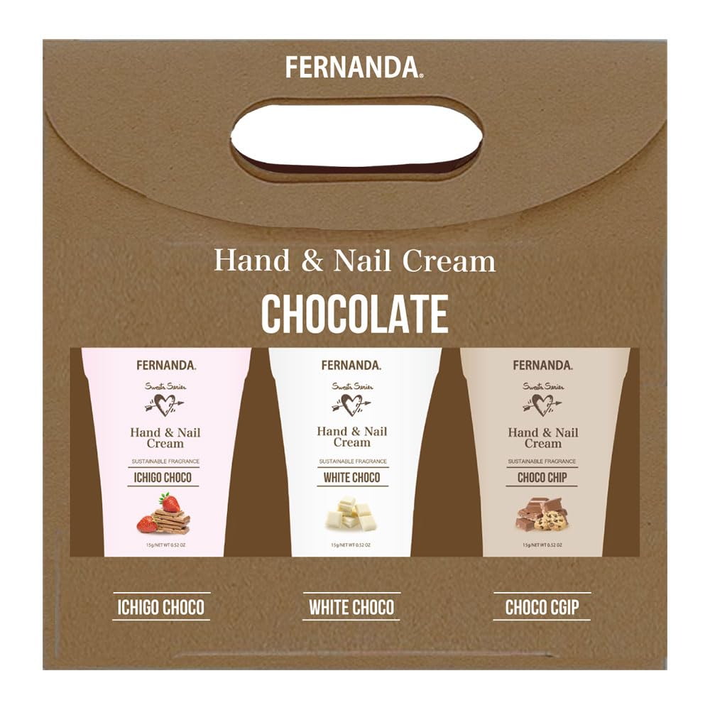 フェルナンダ ハンド & ネイルクリームセット チョコレートコレクション (15g × 3本)