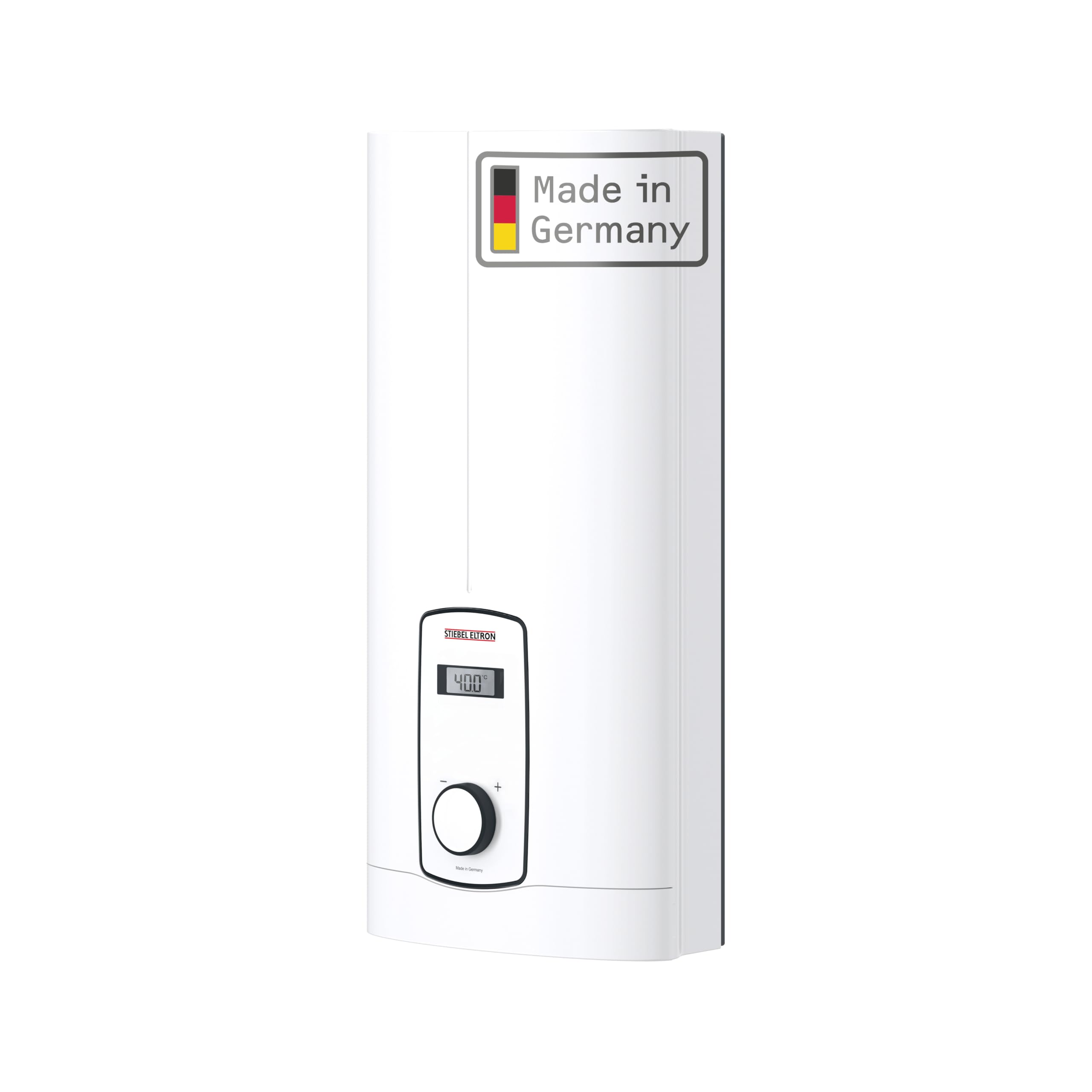 STIEBEL ELTRON elektronisch geregelter Durchlauferhitzer DHB-E 18/21/24 LCD, umschaltbar, druckfest, LC-Display, gradgenaue Wunschtemperatur, 236745