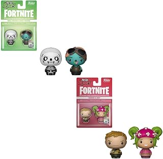 Amazon Com Action Figure Fortnite - funko pint size heroes fortnite skull trooper and ghoul trooper and ranger and zoey mini