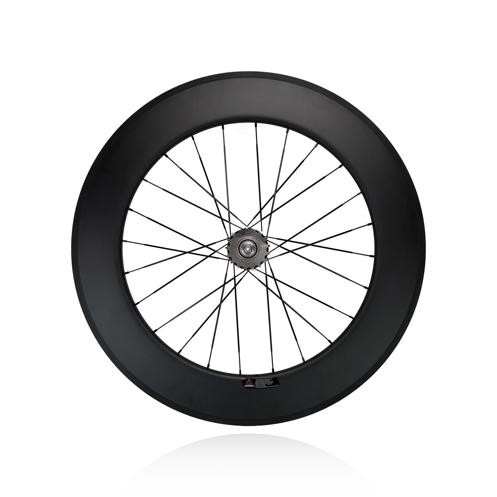 ZXGSXIOU 700C Fixed Gear Bike Wheelset Height 88mm Carbon Fiber Track Front Rear Wheels V Brake 100/120MM Hubs For Signle Speed