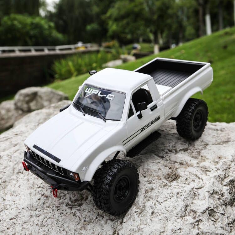 WPL C24-1 RC Rock Crawler 4x4 RC Truck Off Road 1/16 RC Crawler, Remote Control Truck Pickup RTR All...