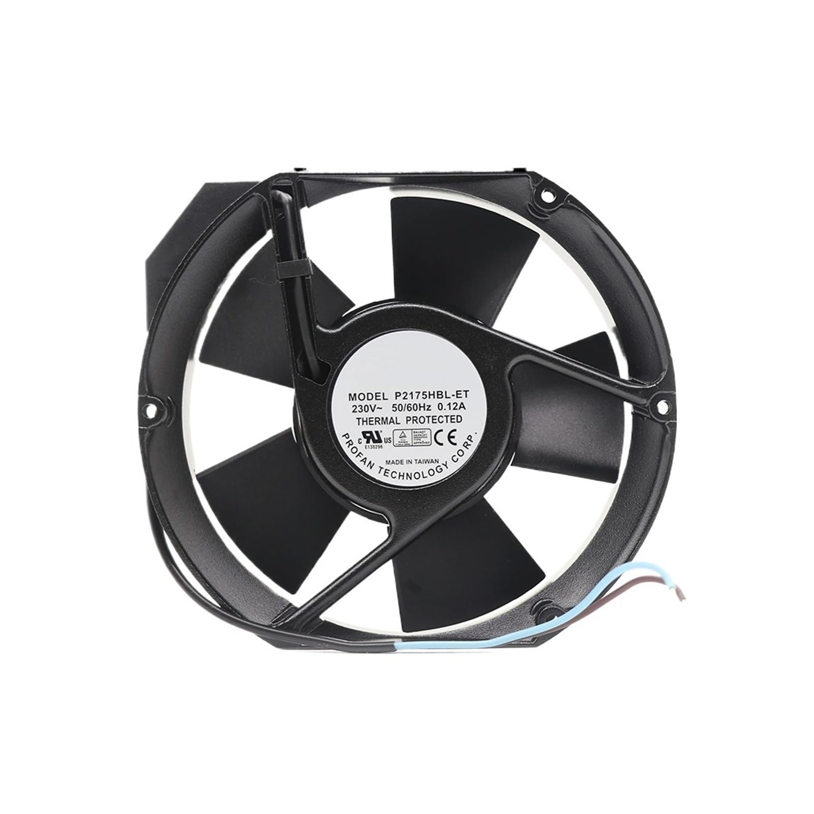 Ventilateur axial 230vac P2175HBL-ET 0,12a pour refroidissement convertisseur de fréquence