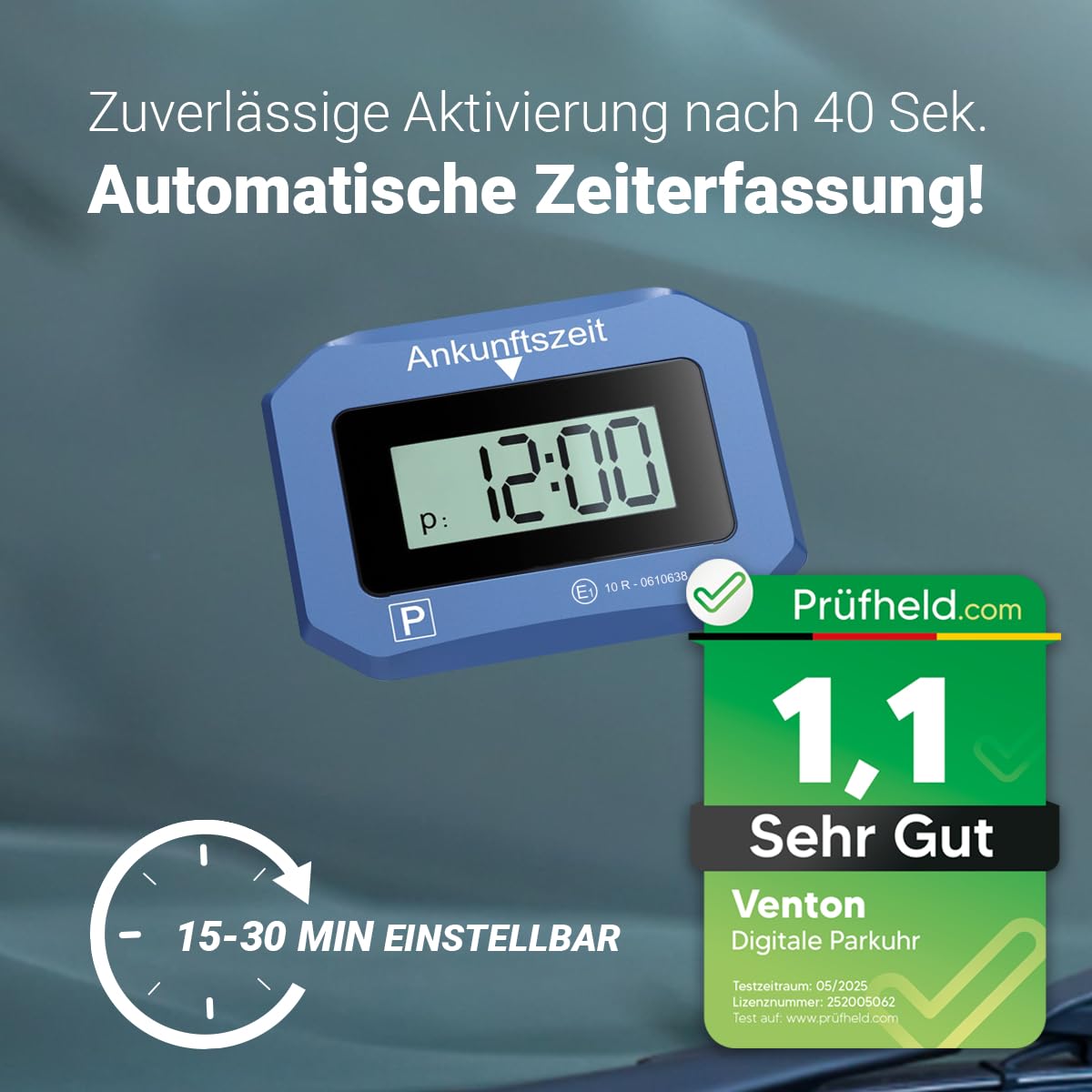 VENTON [ Test zeer goed, Note 1.1 *] 3 stuks elektronische