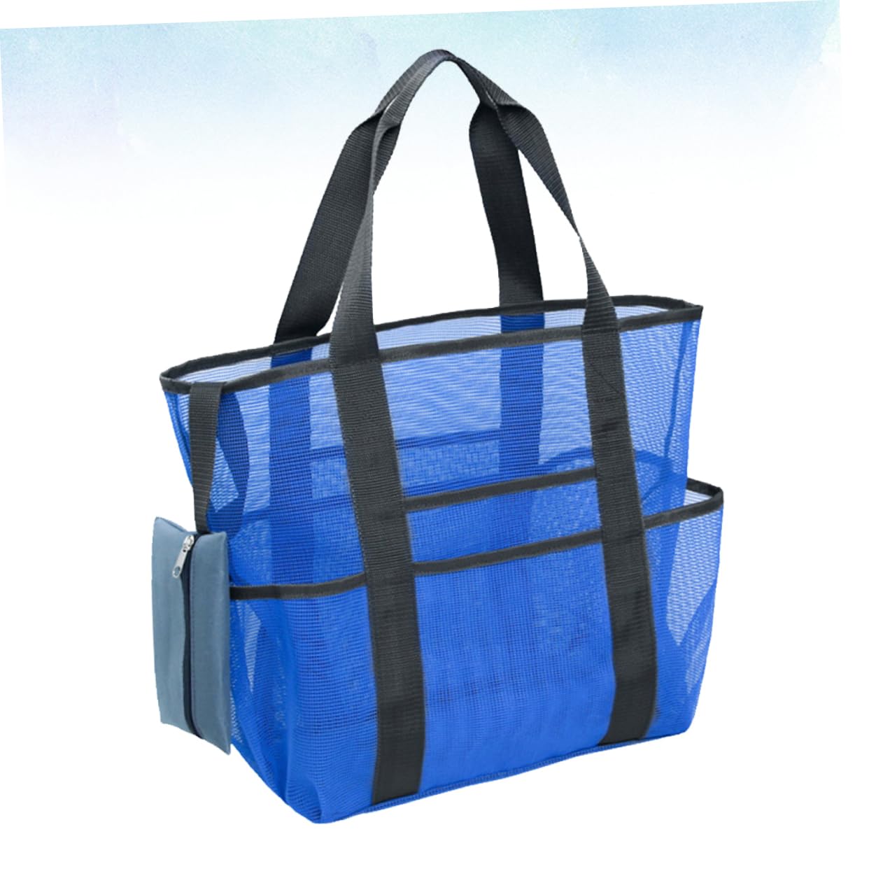 BESTonZON Sac De Plage Maille Sac Fourre-Tout pour Jouets Léger Multifonction Grand Imperméable