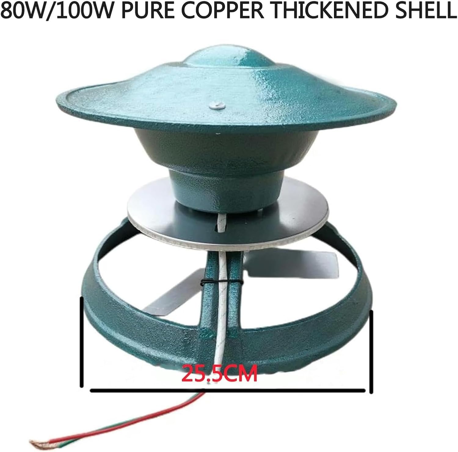 Chimney Fan, Chimney Draft Inducer, Roof Chimney Exhaust Smoke Machine, Blower Fan for Stove Heating Extractor, 80W/100W(100W)