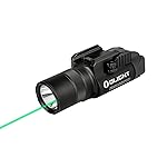 OLIGHT Baldr Pro R 1350 Lumens Magnetic USB Rechargeable Tactical Flashlight with Green Beam and White LED Combo, Rail Mount Weaponlight Compatible with 1913 or GL Rail, Built-in Battery