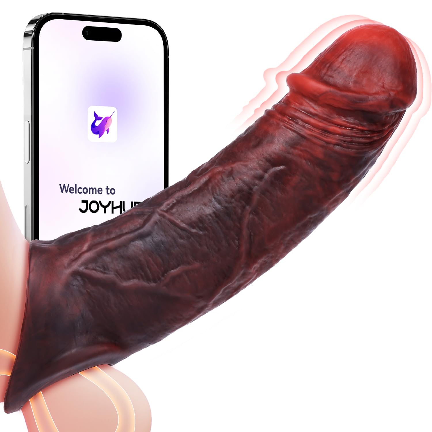 Penis Sleeve Vibrator Sex Toys - 4IN1 Penis Extender Male Sex Toys Pump & Enlarger Vibrator - Multiple Modes, Upgraded App Control, Elastic Penis Cook Ring Sleeve, Adult Sex Massage Kits