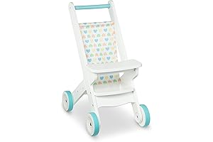 Lovevery's Mine to Love Stroller: A Wooden Play Stroller for Growing Infants