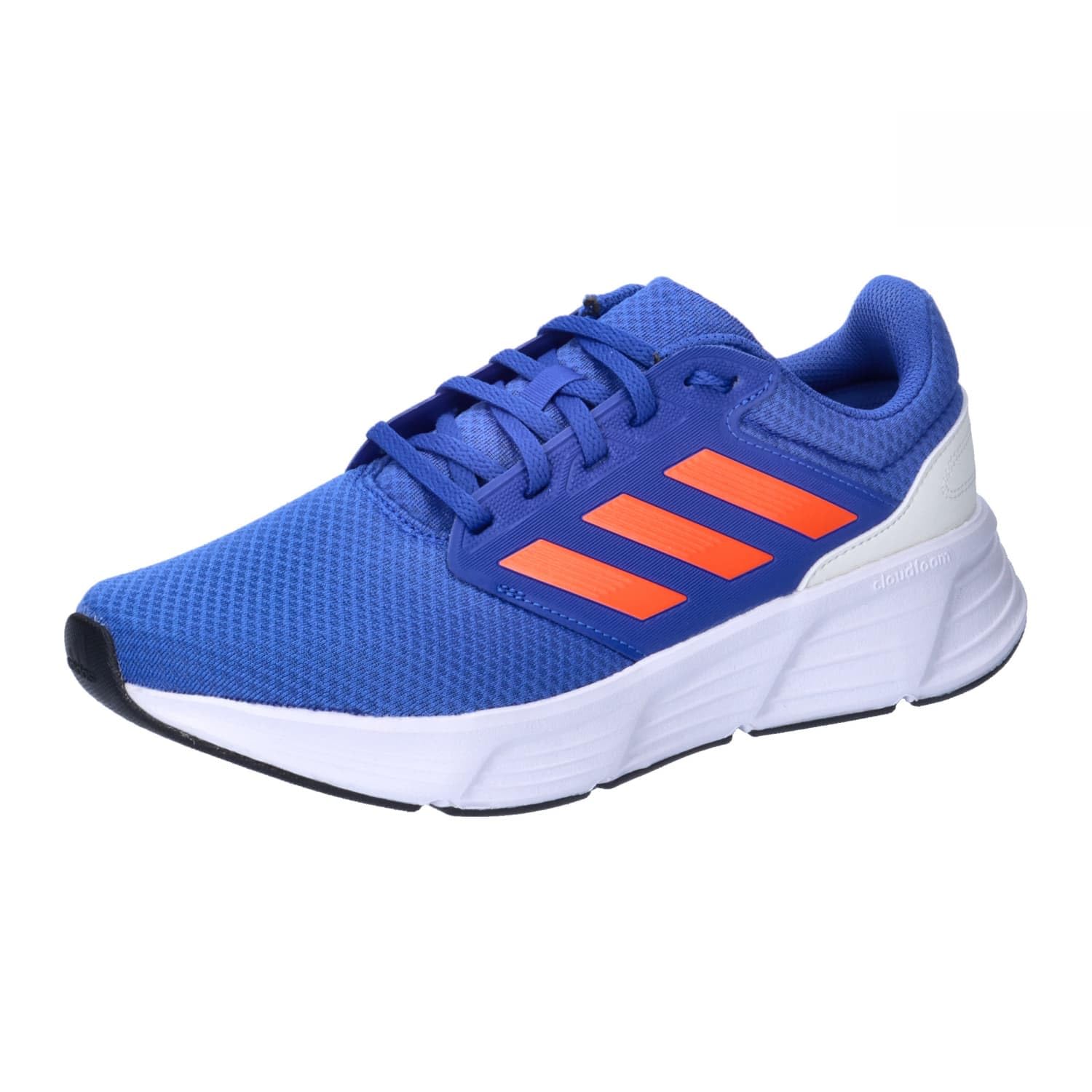 adidas Galaxy 6 Shoes, Zapatillas Hombre, Royal Blue/Solar Red/Off White, 43 1/3 EU