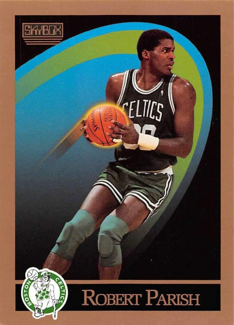 1990-91 SkyBox Basketball #20 Robert Parish Boston Celtics Official NBA Trading Card